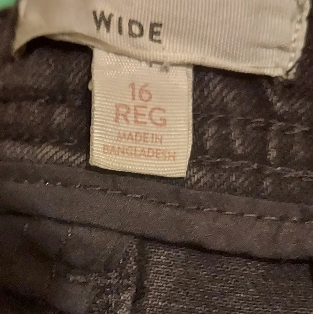 Marks and Spencer Fatface Wide Leg Cropped Jeans US Size 12 NWT Pants Black - Image 7