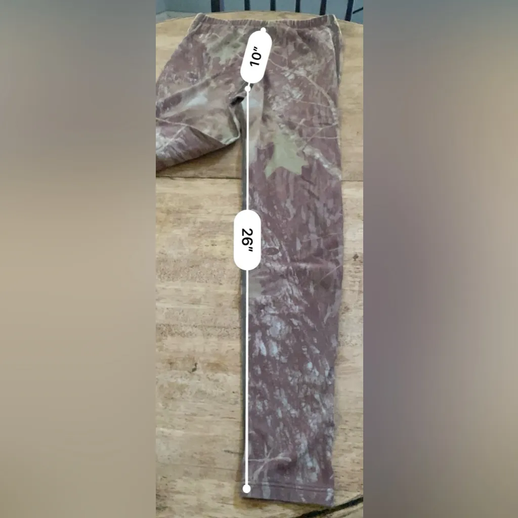 Under Armour Cold Gear X Mossy‎ Oak BreakUp Women’s Sz M Camo Leggings - Image 10