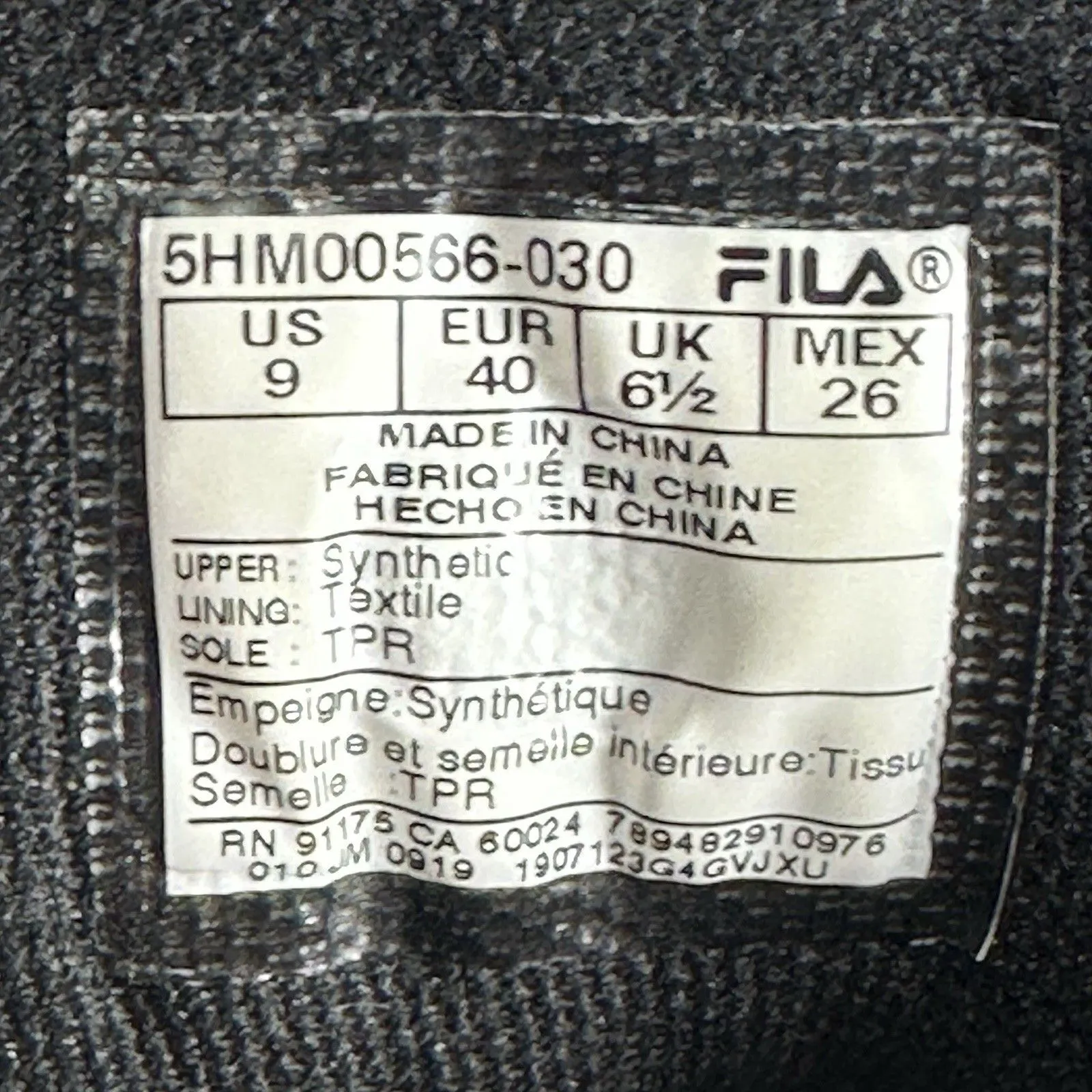 FILA Women's Black Synthetic Velvet Boots - Gold Hardware - Size 9 US - Image 9