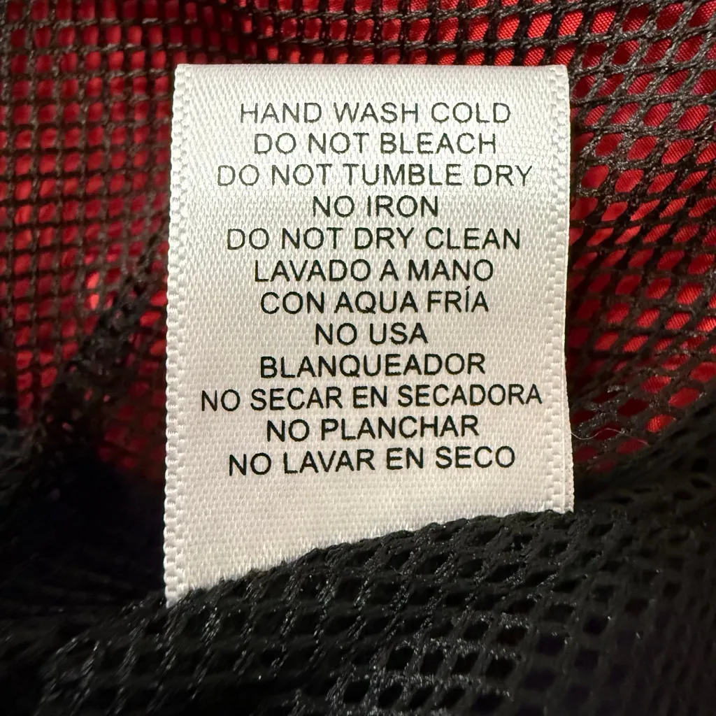 Love Tree Colorblock Windbreaker Jacket Purple Red Size Large - Image 9