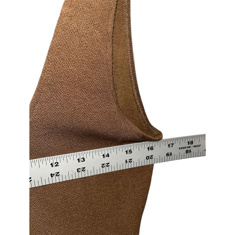 Vince Women's Low Back Bodysuit in Cottonwood Size Medium Top - Image 6