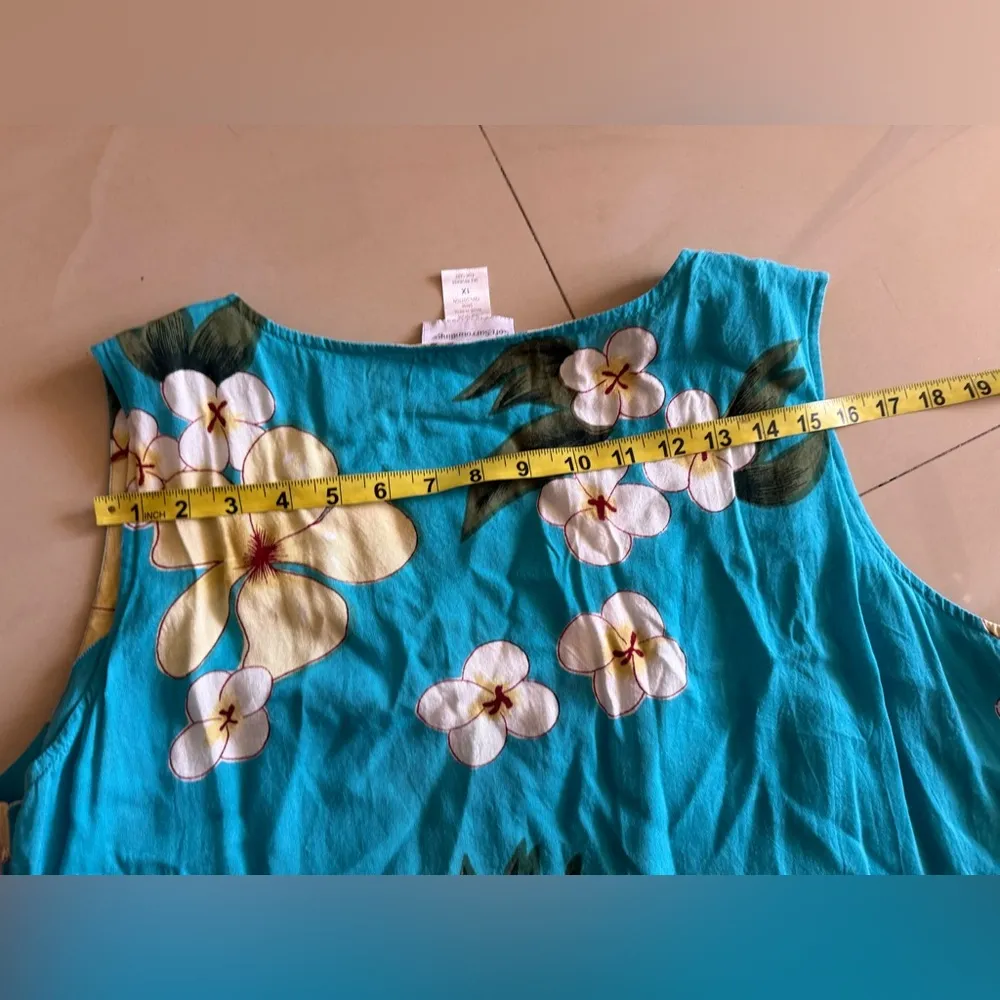 Soft Surroundings Flourish Multi Painterly Floral Sleeveless midi Dress blue - Image 8