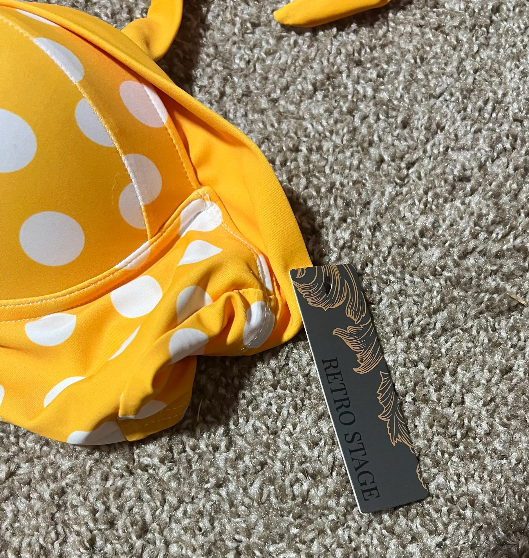 Yellow bathing suit Size L - Image 2