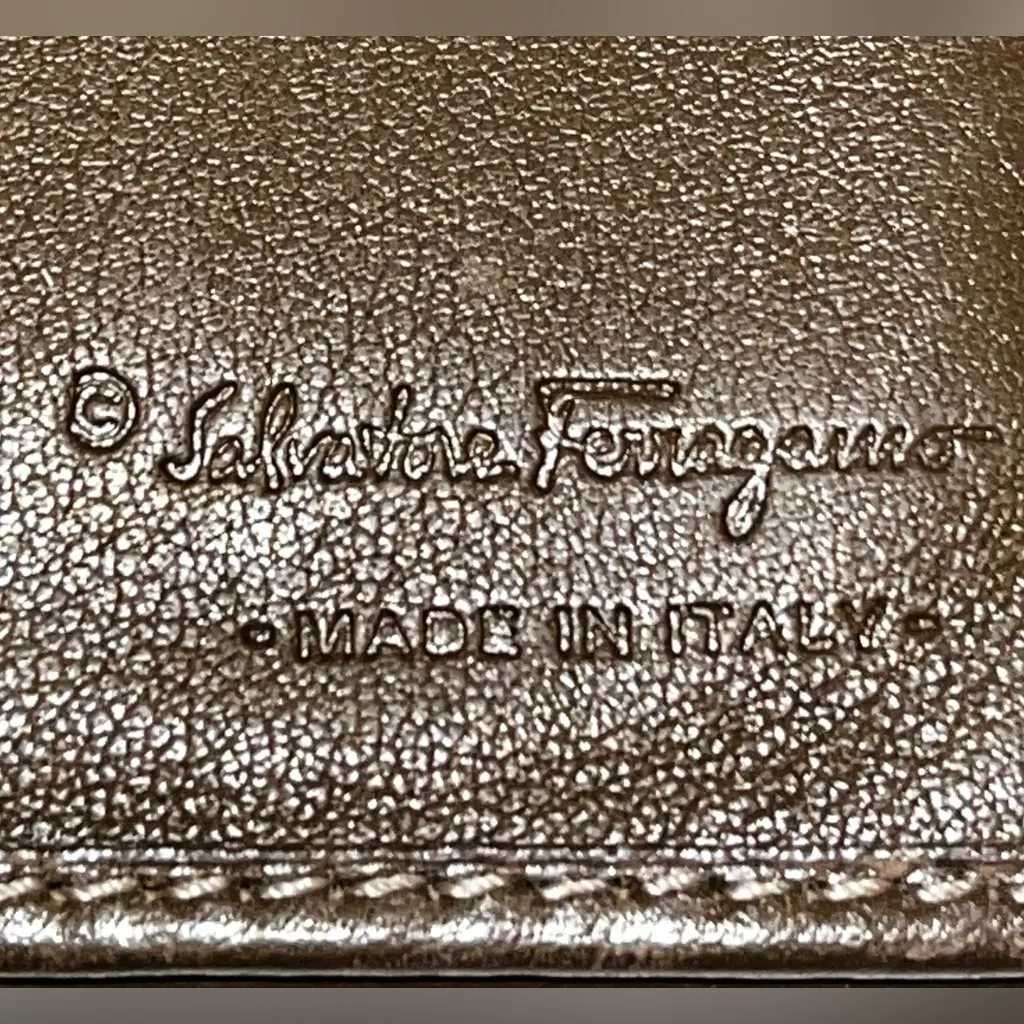 Authentic Salvatore Ferragamo Long Wallet - Image 10
