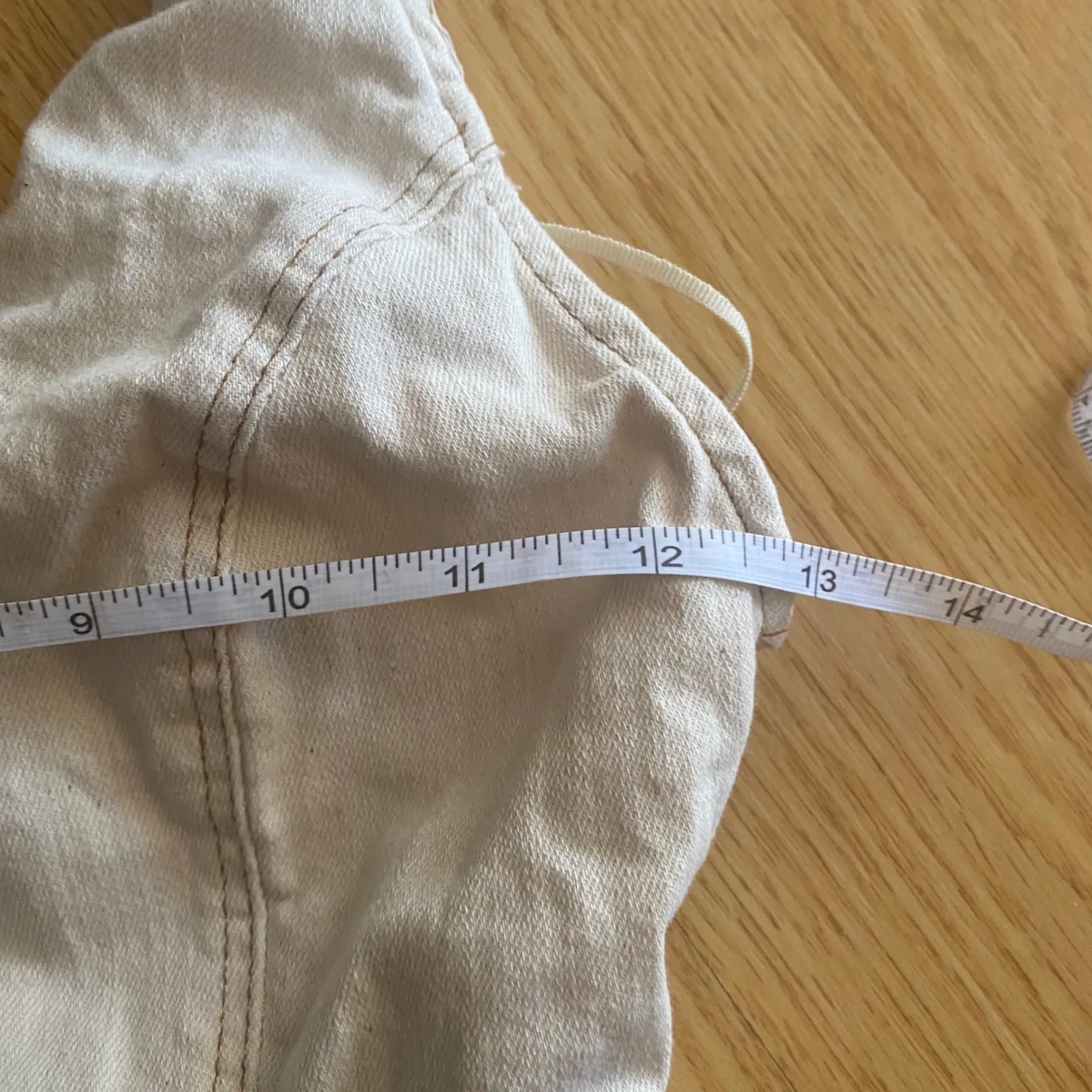 ZARA Beige Halter Button Up Vest Top Womens Size XS Forest Fairy Neutral - Image 7