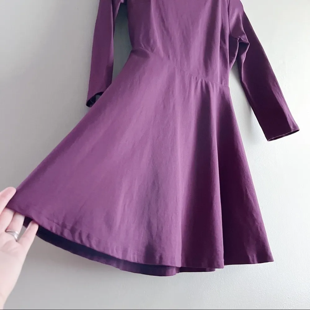 Lulu’s • Felicity Plum‎ Purple Backless Lace Skater Mini Dress, Size Small - Image 9