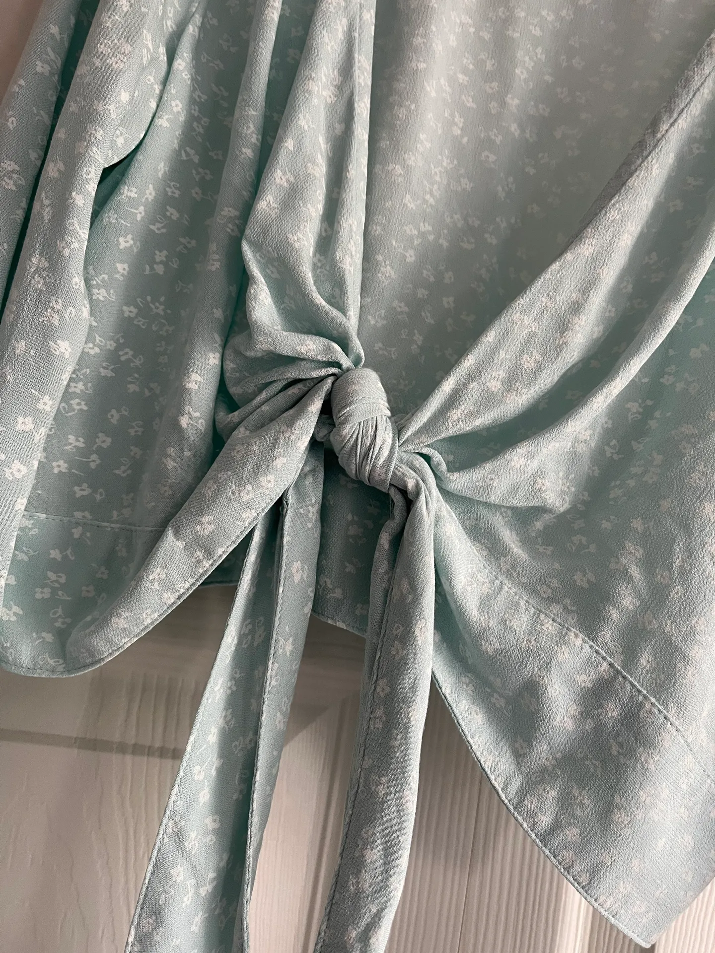 tie front top  - Image 4