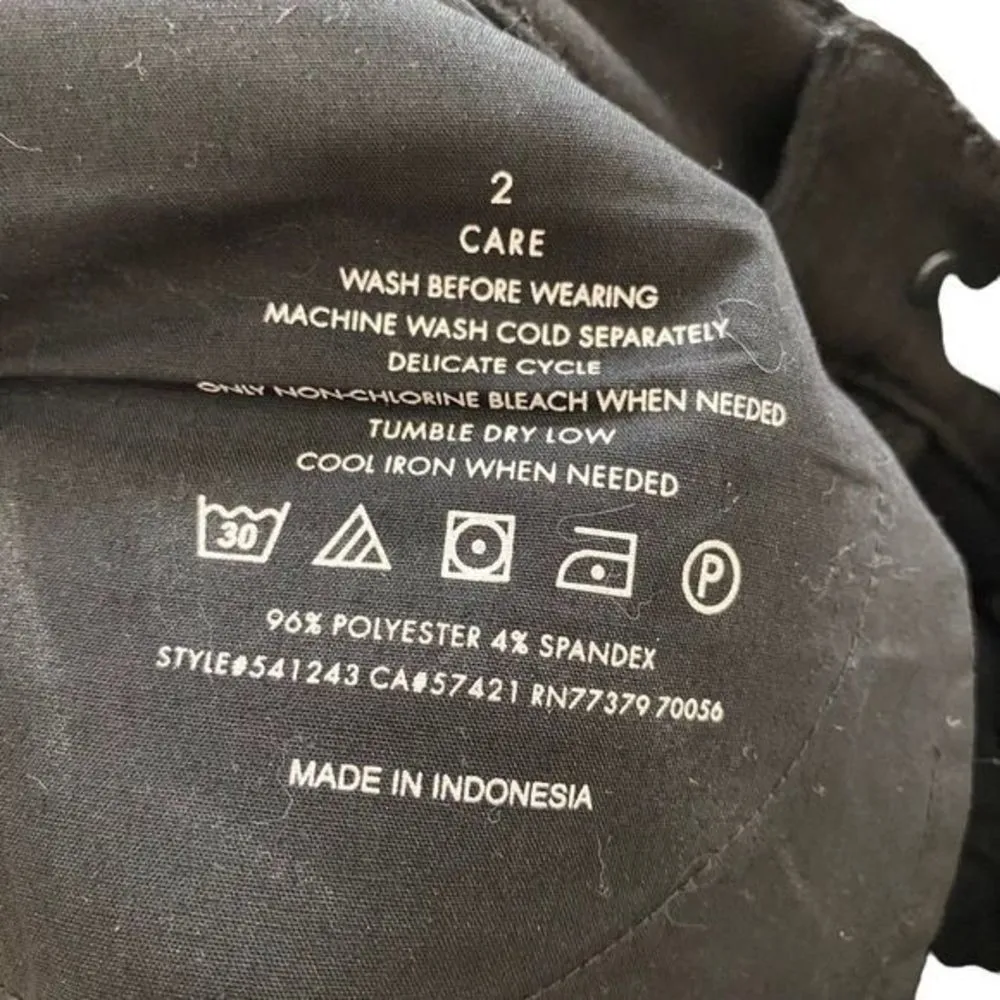 ANN TAYLOR Faux Suede High Rise Skinny‎ Jean Sz 2 - Image 4