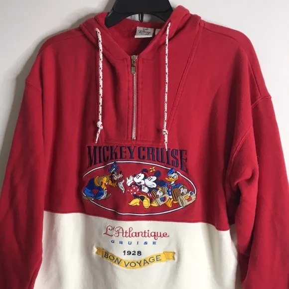 The Disney store Mickey cruise pullover sweatshirt size medium vintage - Image 2