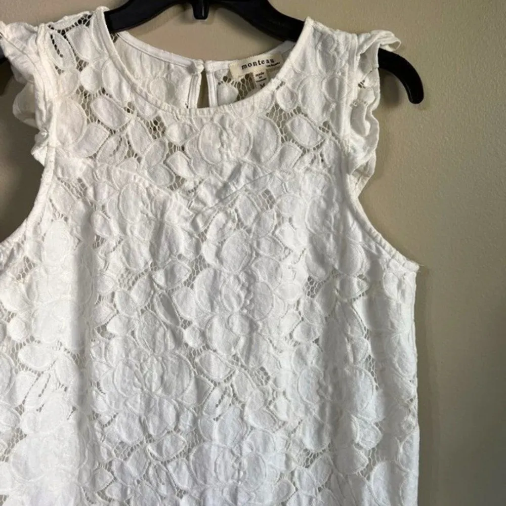 Monteau Los angeles medium ivory dress - Image 2
