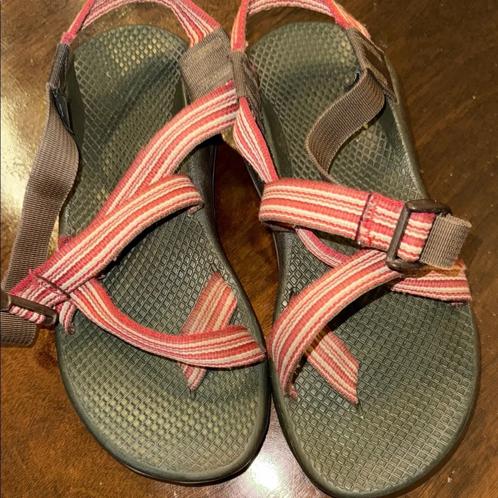 Women's Striped Chaco Sandals - Image 5