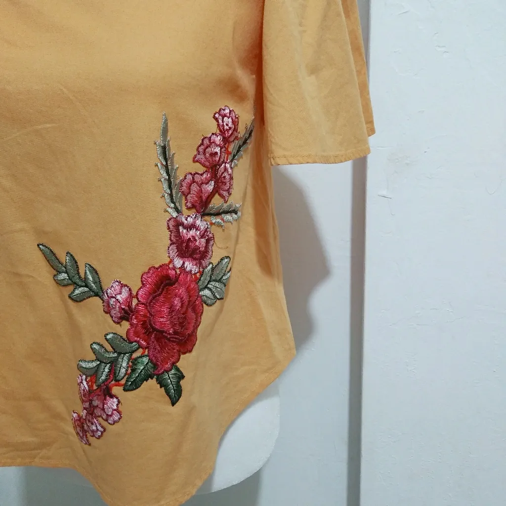 Haute Project Los Angeles off the shoulder… Red Size M - Image 3