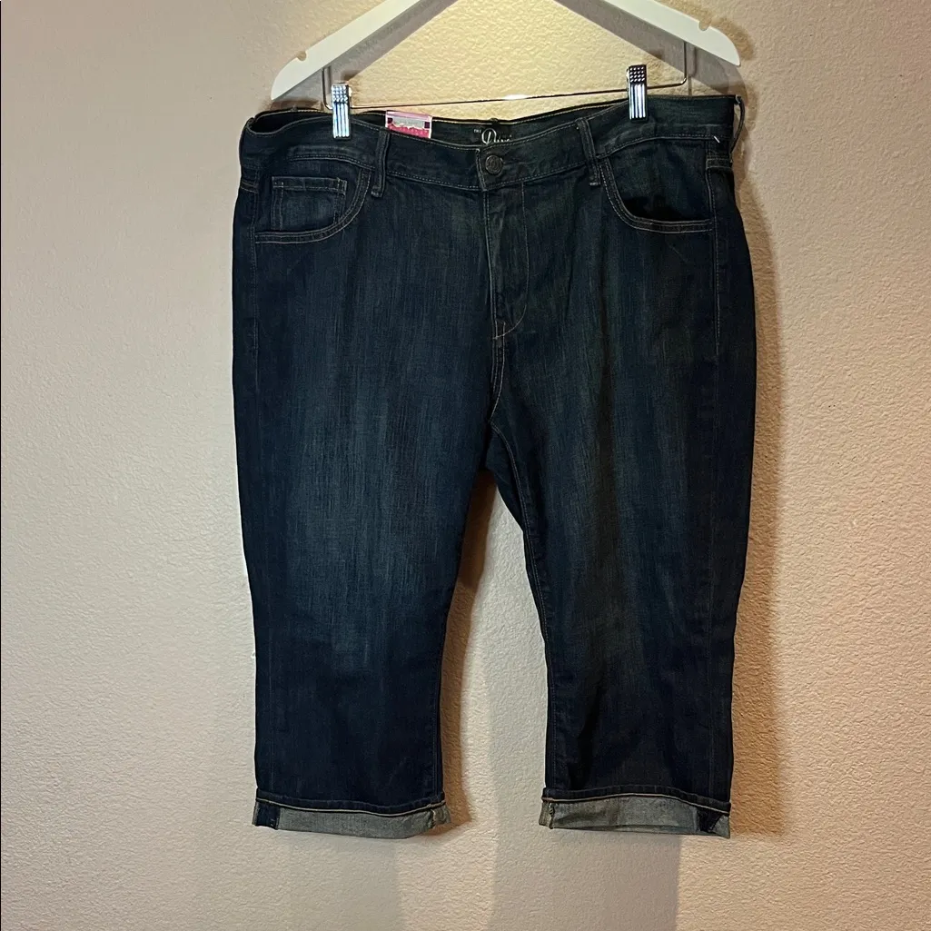 New Old Navy Diva Cropped Jeans Size 16 NWT - Image 2