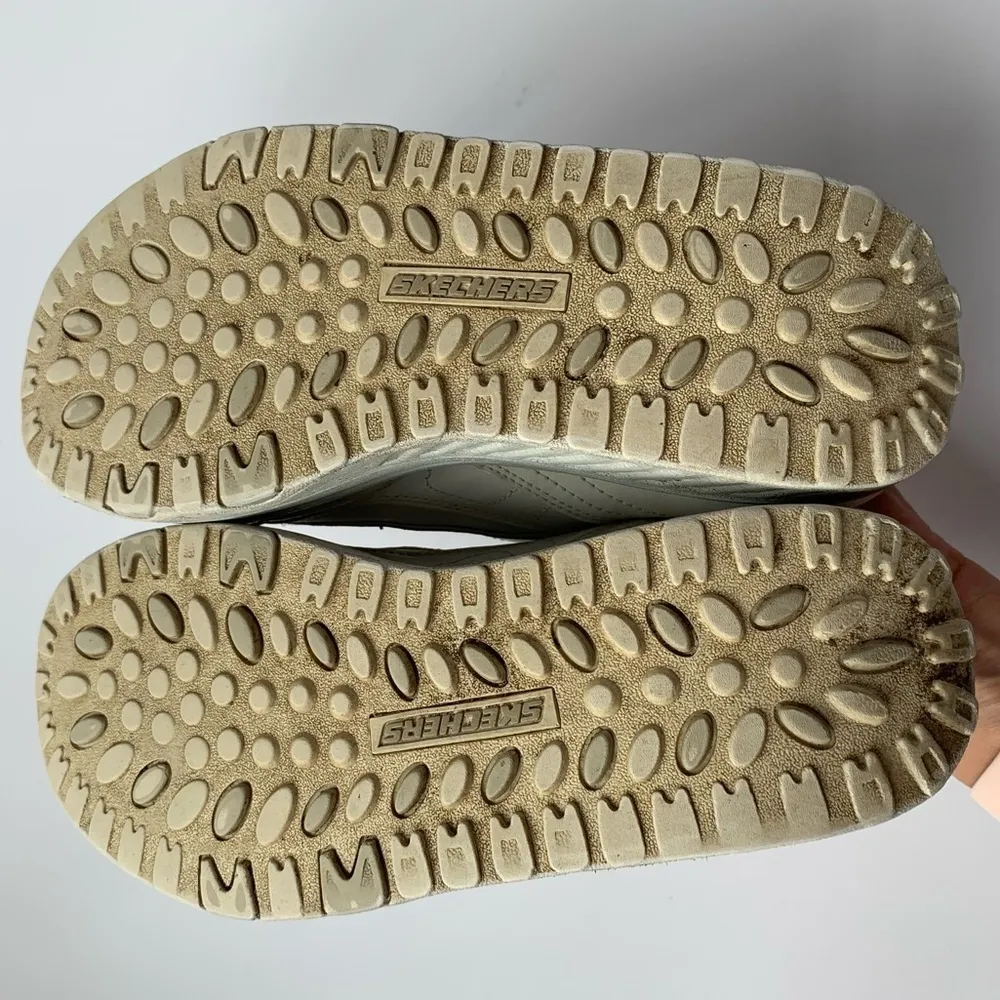 Sketchers Vintage Original Shape Up Toning Sneakers In White - Image 6