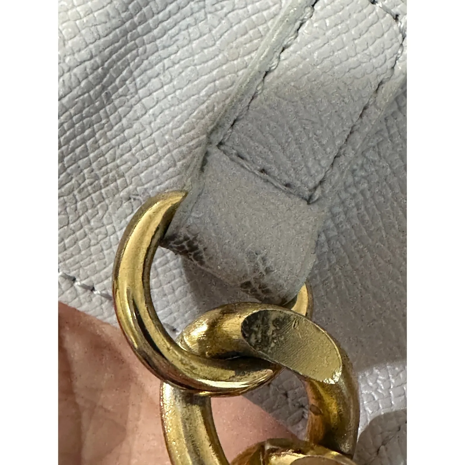 Betsey Johnson Devin Satchel Top Handle Crossbody Bag Lilac‎ Bow Chain Strap - Image 9