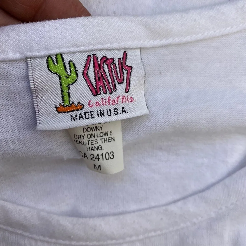 Vintage Cactus Shirt with Conchos‎ White Size M - Image 6