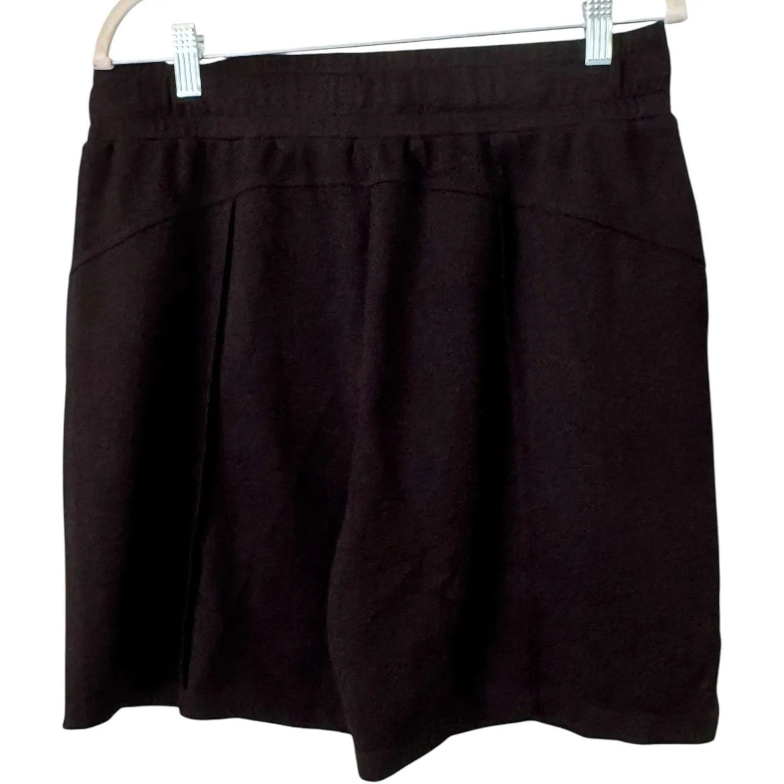 NWT Halara Black Pull On Knit Athletic Modest Shorts Women’s Size XL - Image 2