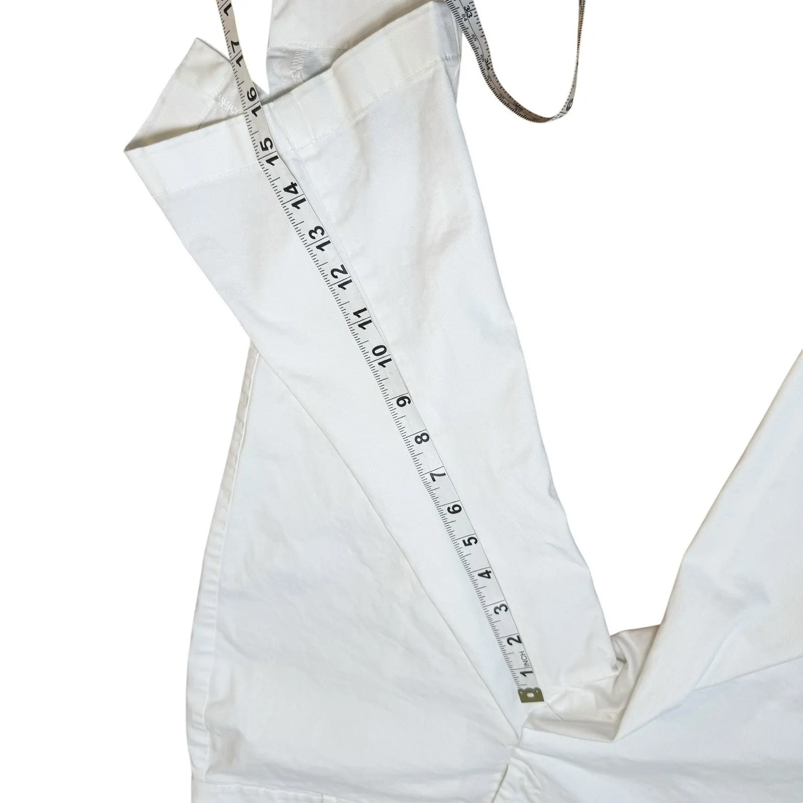 Ann Taylor Loft Womens Bermuda Shorts White‎ Size 8 - Image 9