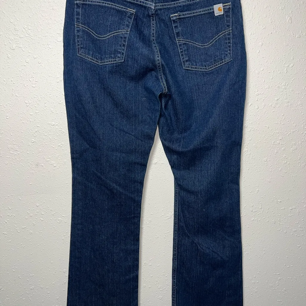 Carhartt Blue Straight‎ Leg Jeans - Image 2