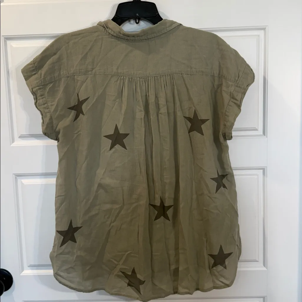Sundry  star button down size 1 - Image 4