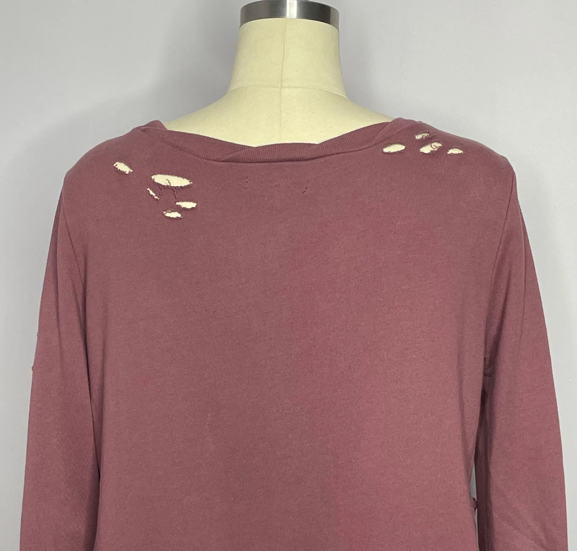 Distressed Sweatshirt M - Image 6