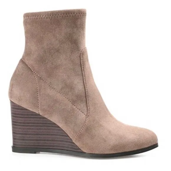 Journee Collection Wedge Bootie‎ - Image 2