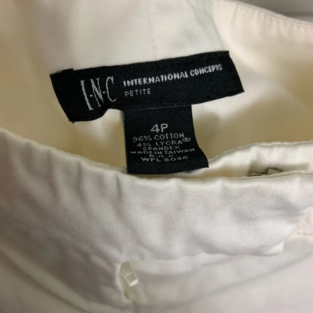 INC 4 white slim capris pants - Image 7