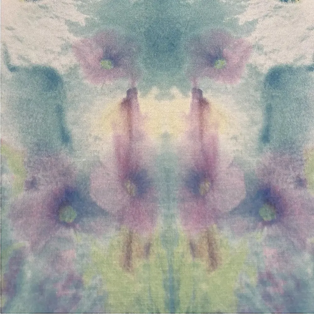 Decree Mini Skirt Size Large Mirror Butterfly Blue Body Con Pencil Skirt NWT - Image 5