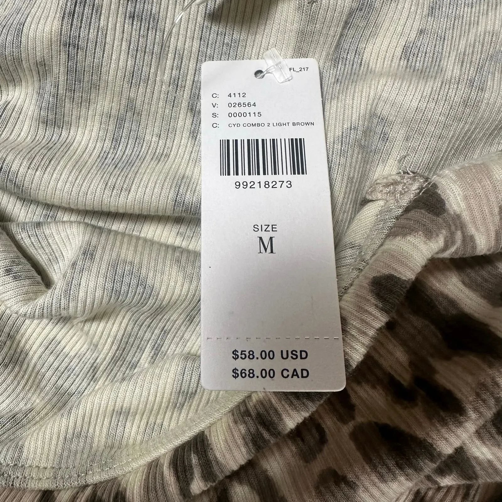 Anthropologie Pilcro Off the Shoulder Twist Rib Top NEW - Image 4