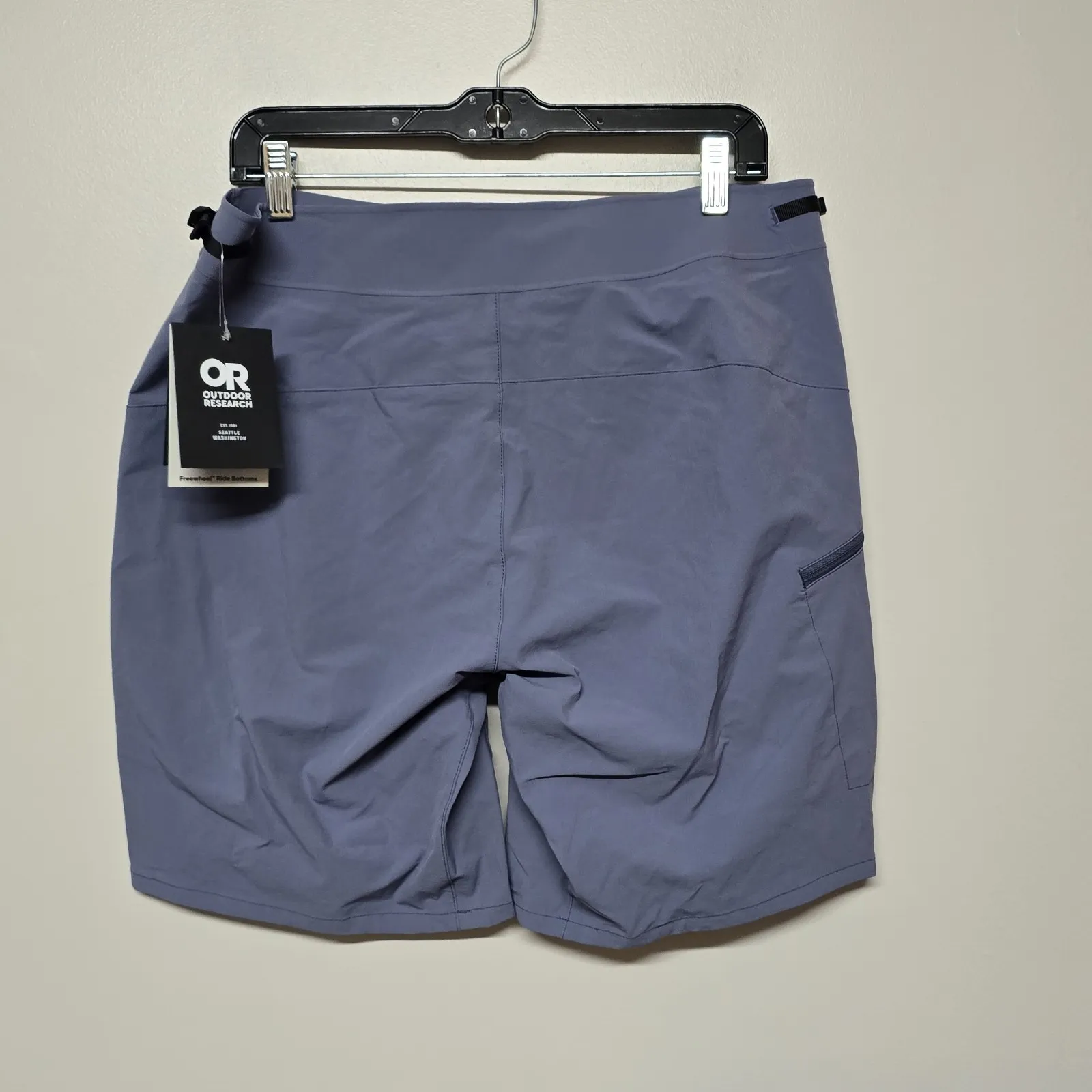 Outdoor Research Freewheel MTB Lite Ride Bike Shorts‎ Women's Sz 12 NWT Gorpcore Purple - Image 9