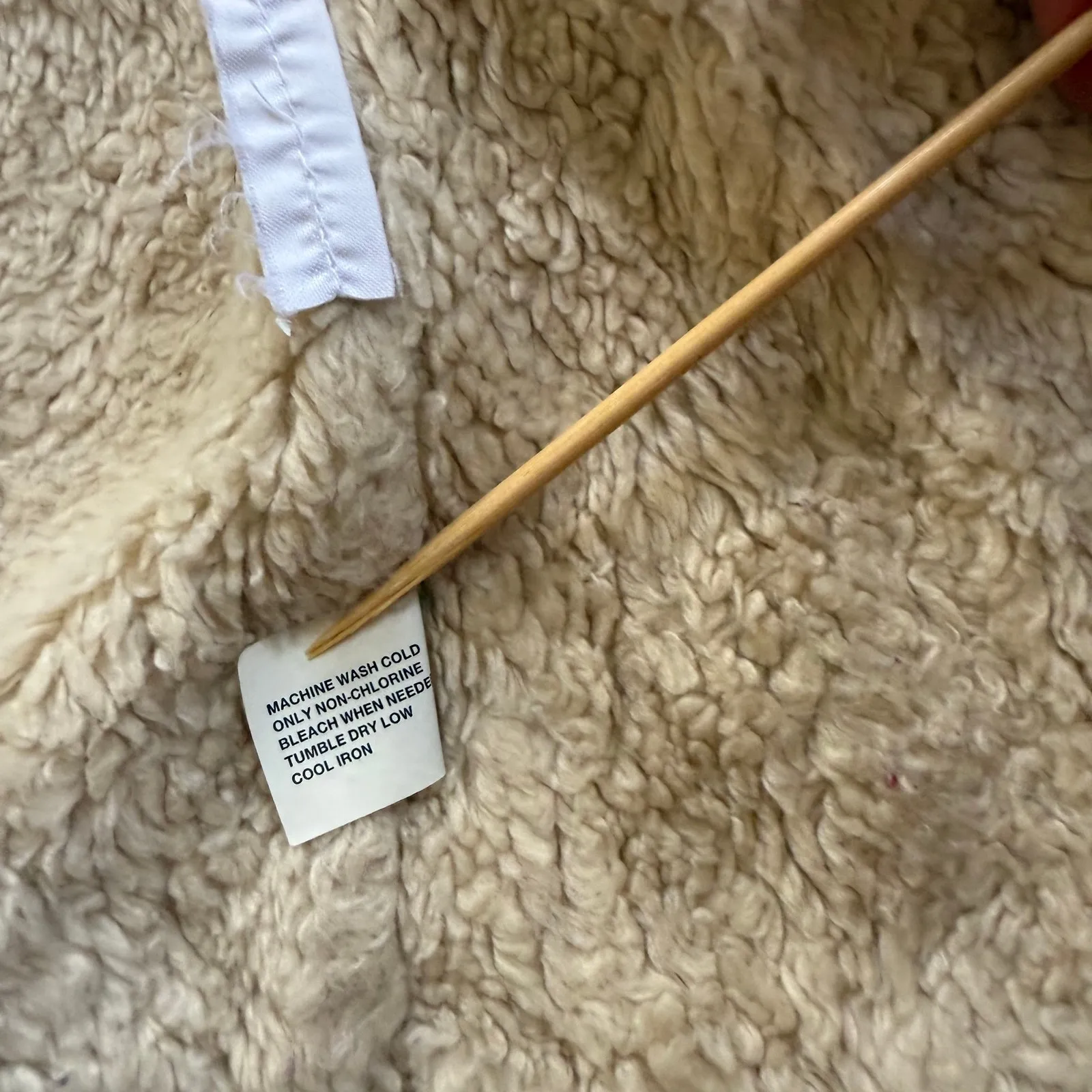 Gap Corduroy Trucker Jacket Women SZ M Aqua Blue Sherpa Cozy Fall Western - Image 7