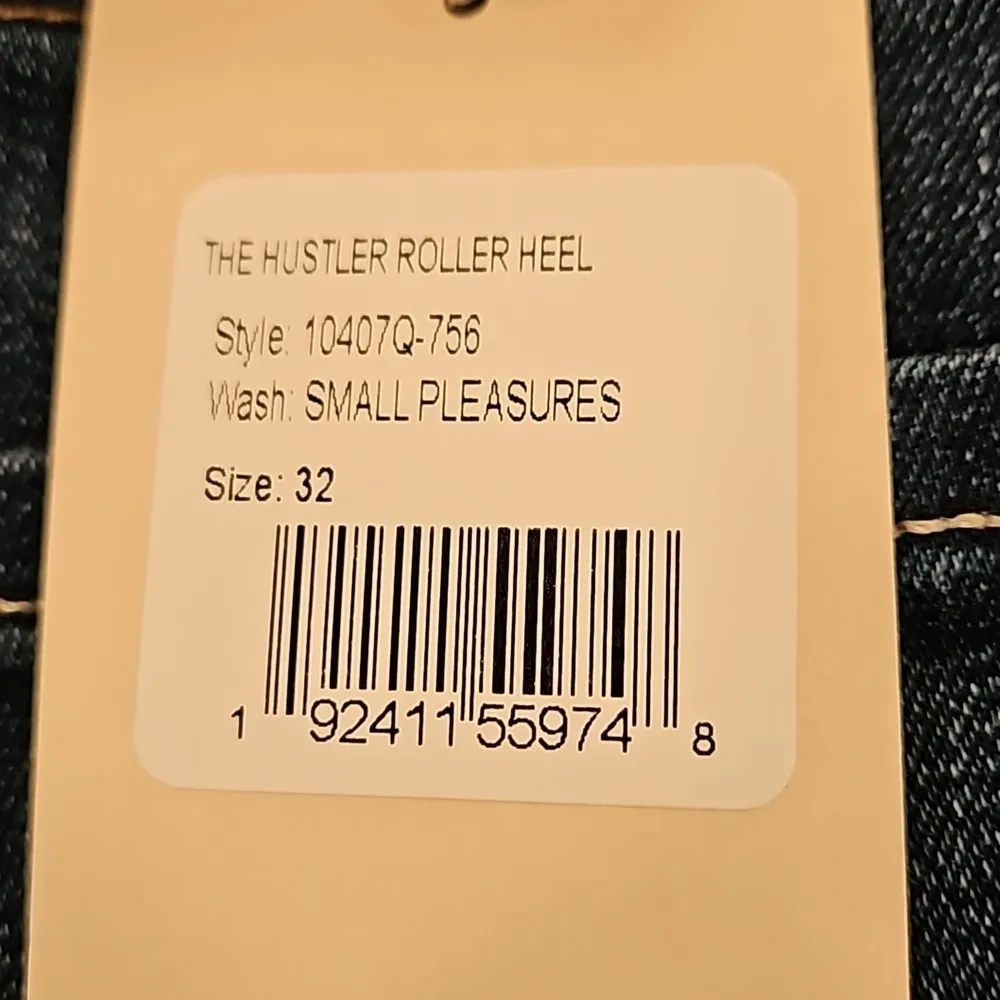 💕MOTHER💕 The Hustler Roller Heel Jeans ~ Small Pleasures 32 NWT Blue - Image 17