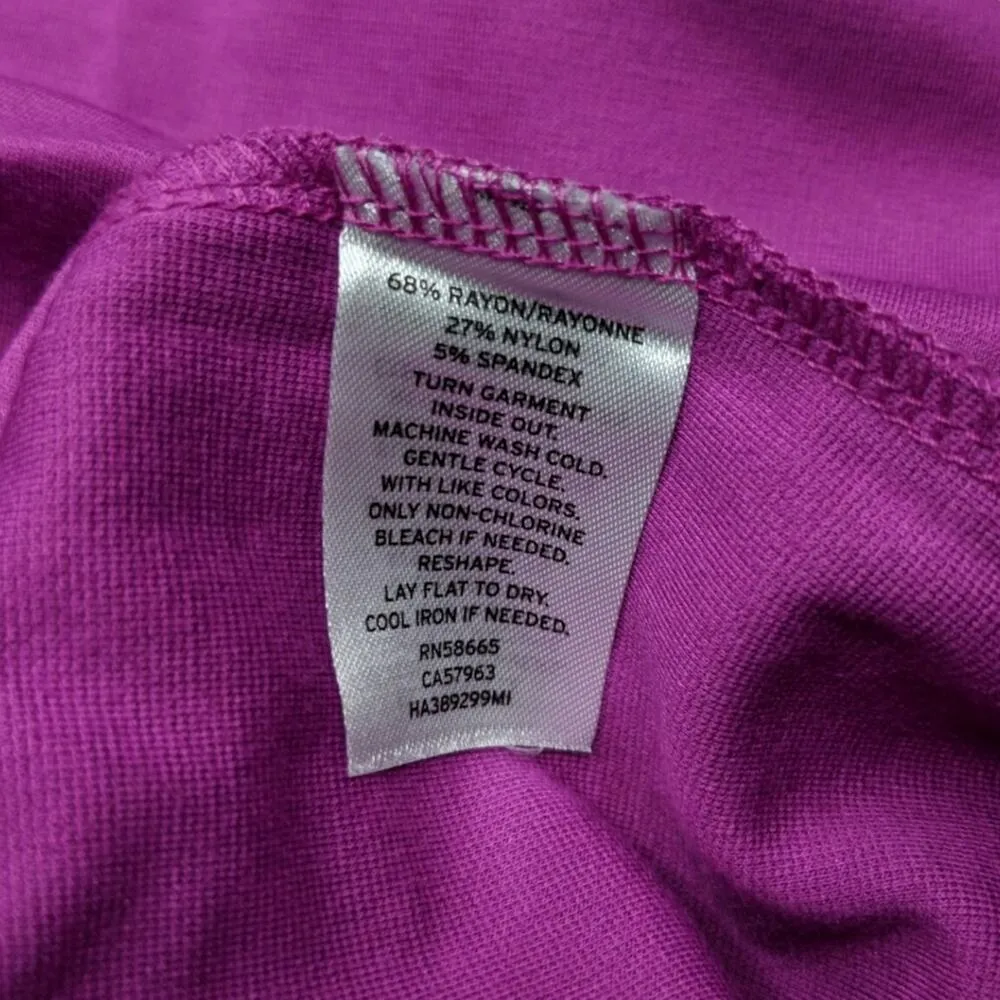 Halogen (Nordstrom) Ruched Sleeve Top - Size L - NWT - Image 7