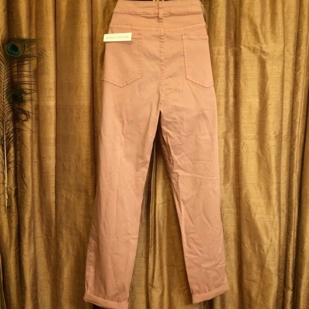 Angel Kiss Ankle Skinny Distressed Cuffed Mid Rise - Image 2