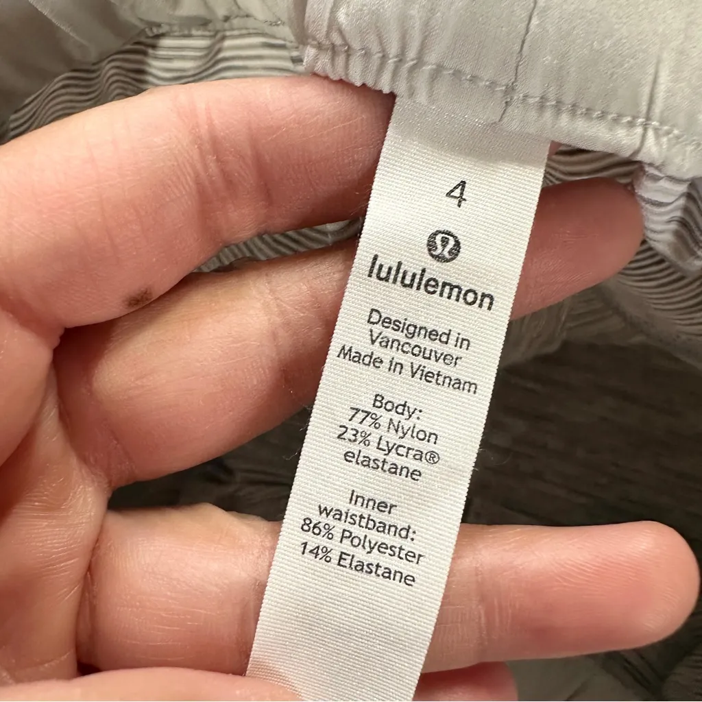 Lululemon Women’s On the Fly Skirt Woven Wee Are From Space Nimbus Battleship 4 - Image 11