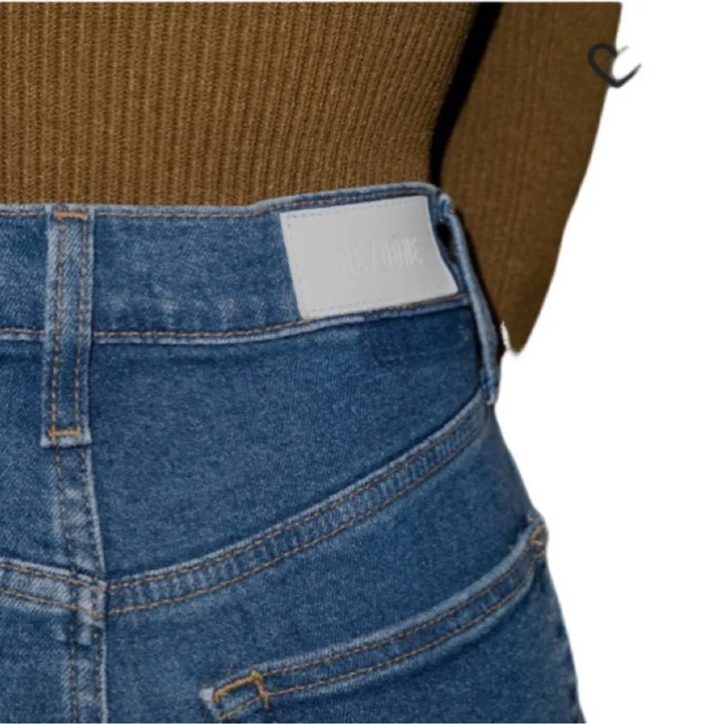 RE/DONE 90s Ultra High Rise Skinny Jeans in 70s Blue Wash Size 26 - Image 3