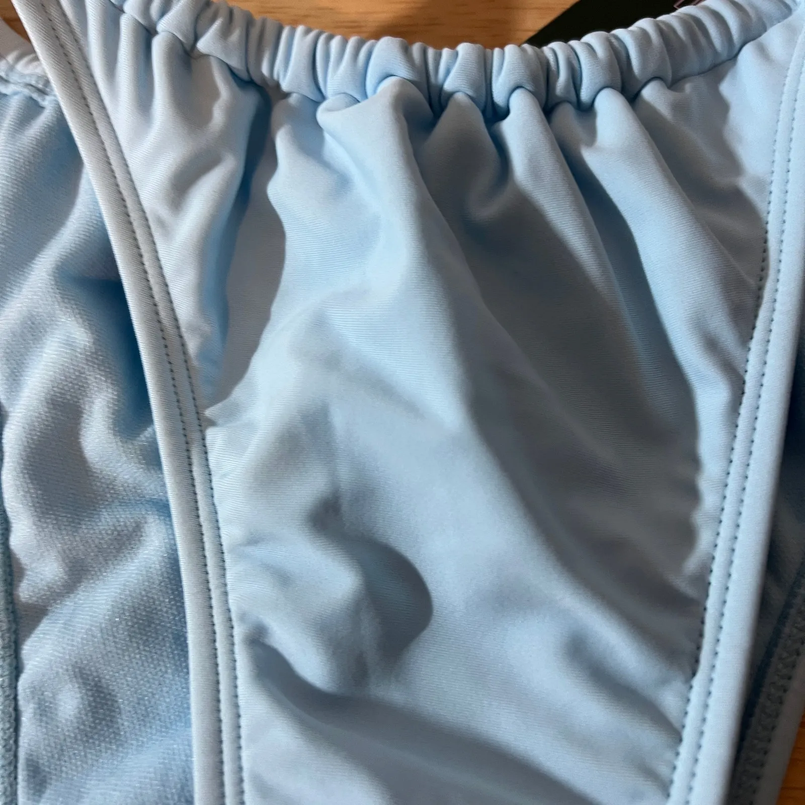 Wild Fable Women's Light Blue Side-Ties Bikini Bottom - Size Medium - NWT - Image 4