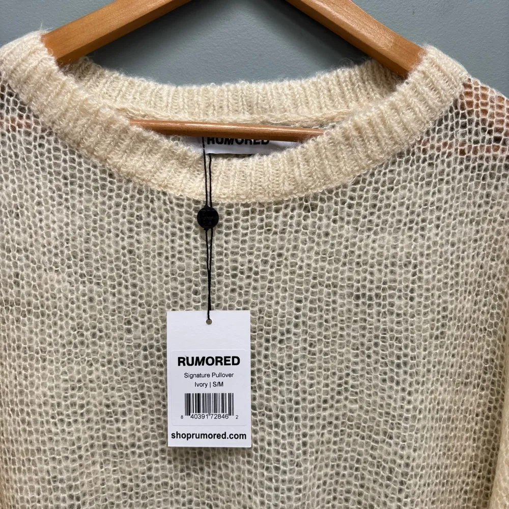 RUMORED Signature Pullover in Ivory Coast S/ M Size undefined - Image 8