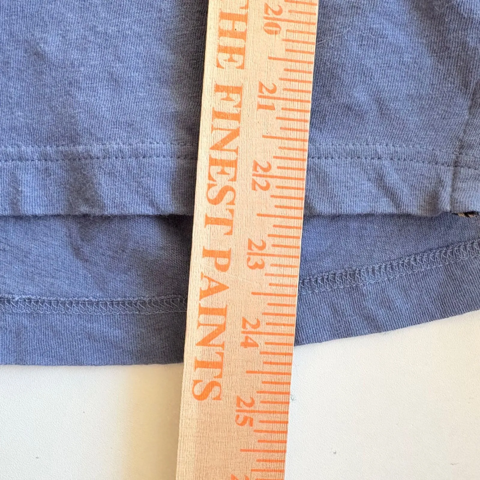 Billy Reid Periwinkle Blue V Neck Short Sleeve Collared Polo Shirt Womens Size S - Image 7