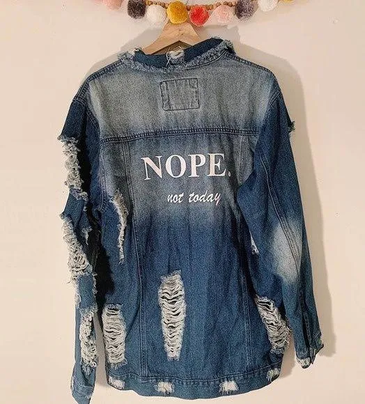Between Us Not Today Jacket size Large - Image 2