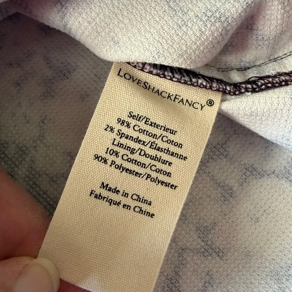 LoveShackFancy Hollywood Skirt in Blushing Berries - Image 8