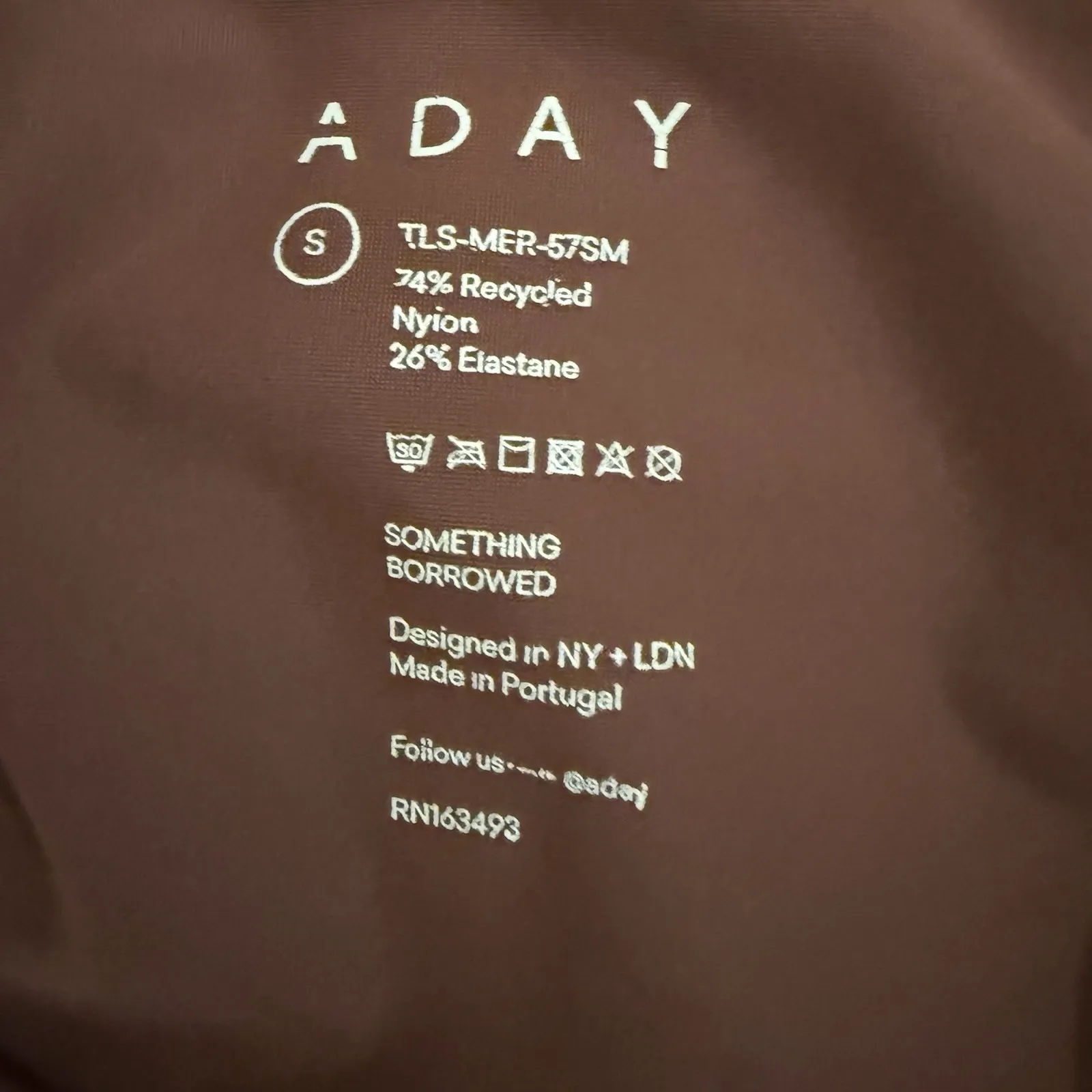 ADAY Something Borrowed Snap Front Shirt Womens S Merlot Blouse - Image 5