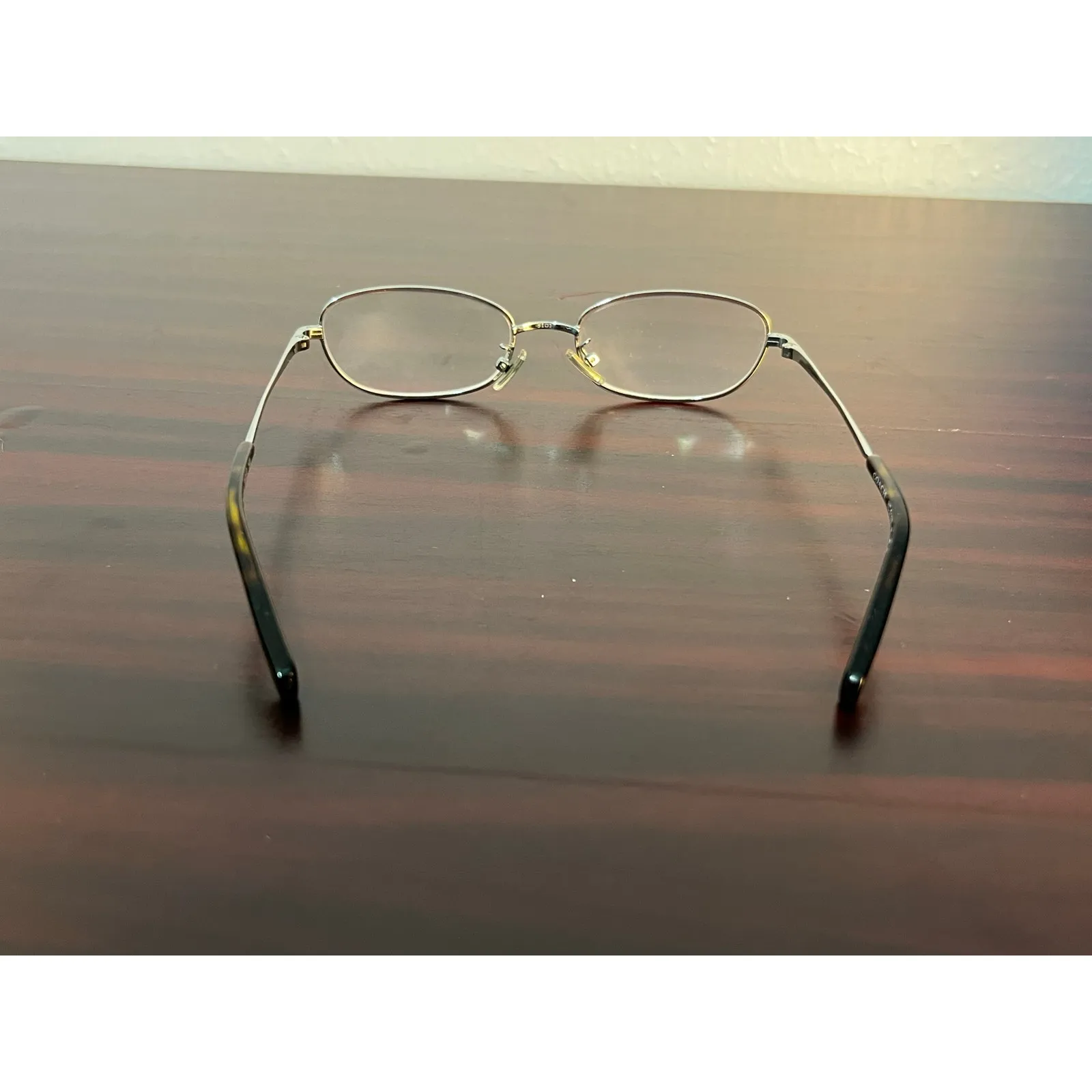 Coach Eyeglasses 51017 FRAMES ONLY 9339 Shiny Brown Ray-Ban Glasses Case - Image 5