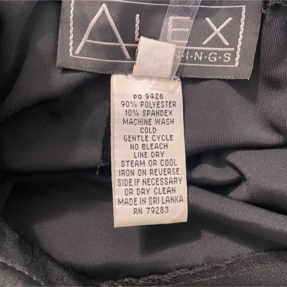 Alex Evenings Size Large Black Pants - Image 7