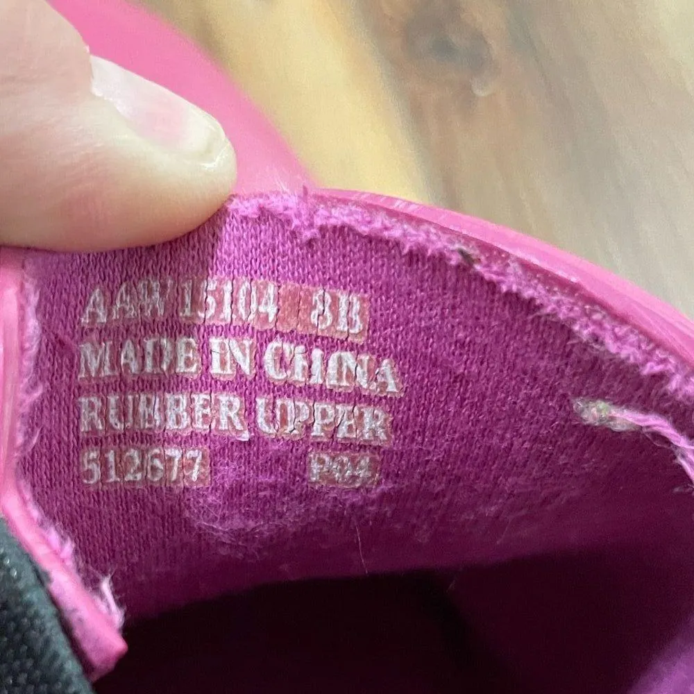 Polo Sport Rubber pink rain boots - Image 8