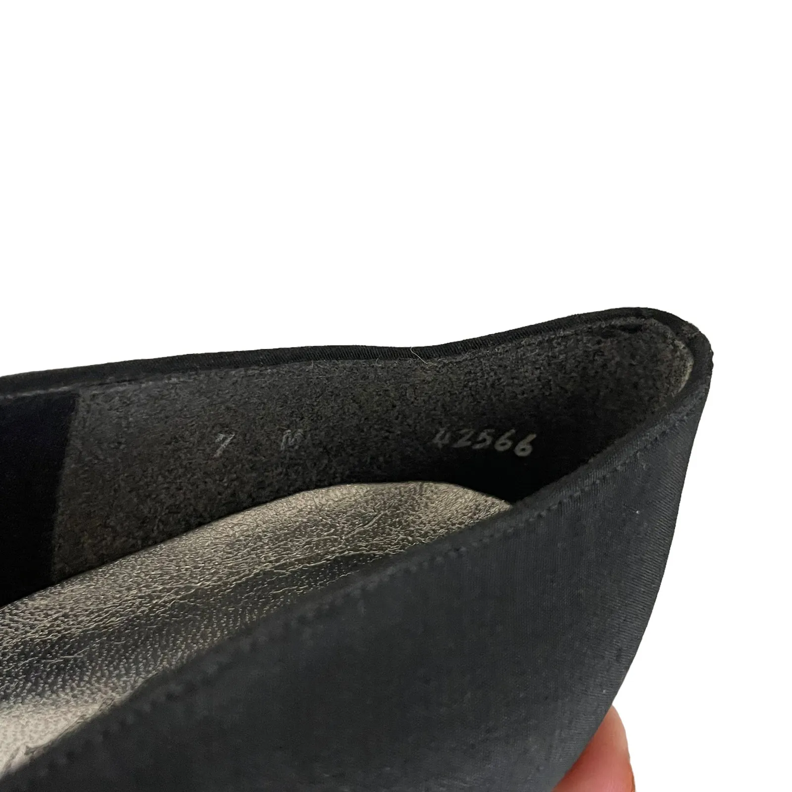 The PM Collection 925 Vintage 7 Vampire Fairy Grunge‎ Purple Black Cone Heels - Image 6