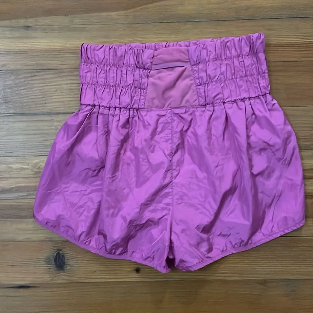 FP Movement Free People Pink Way Home Shorts Womens Size Large Athleisure Casual - Image 4