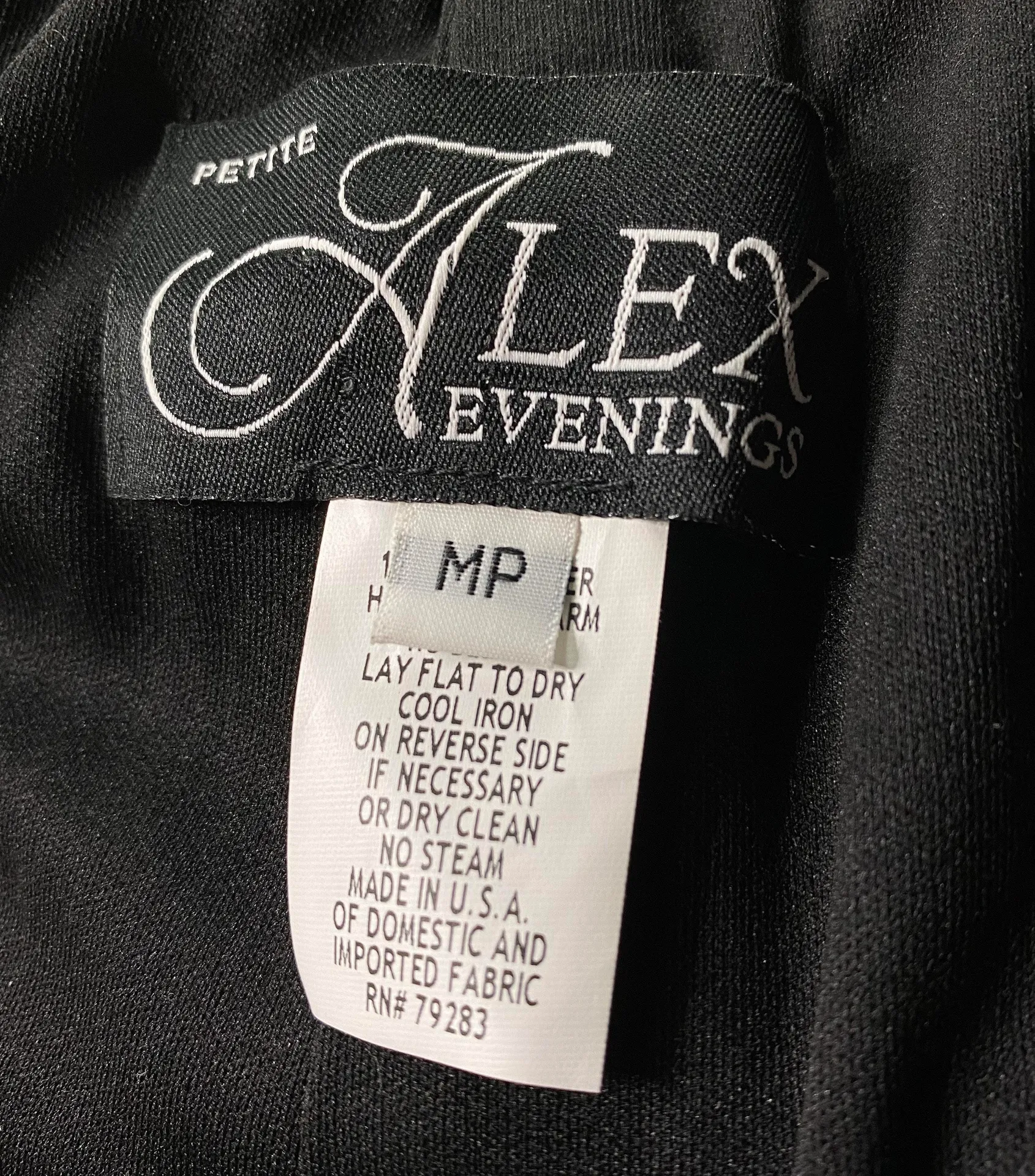 Alex evening’s Black sheer overlay occasion pant - Image 7