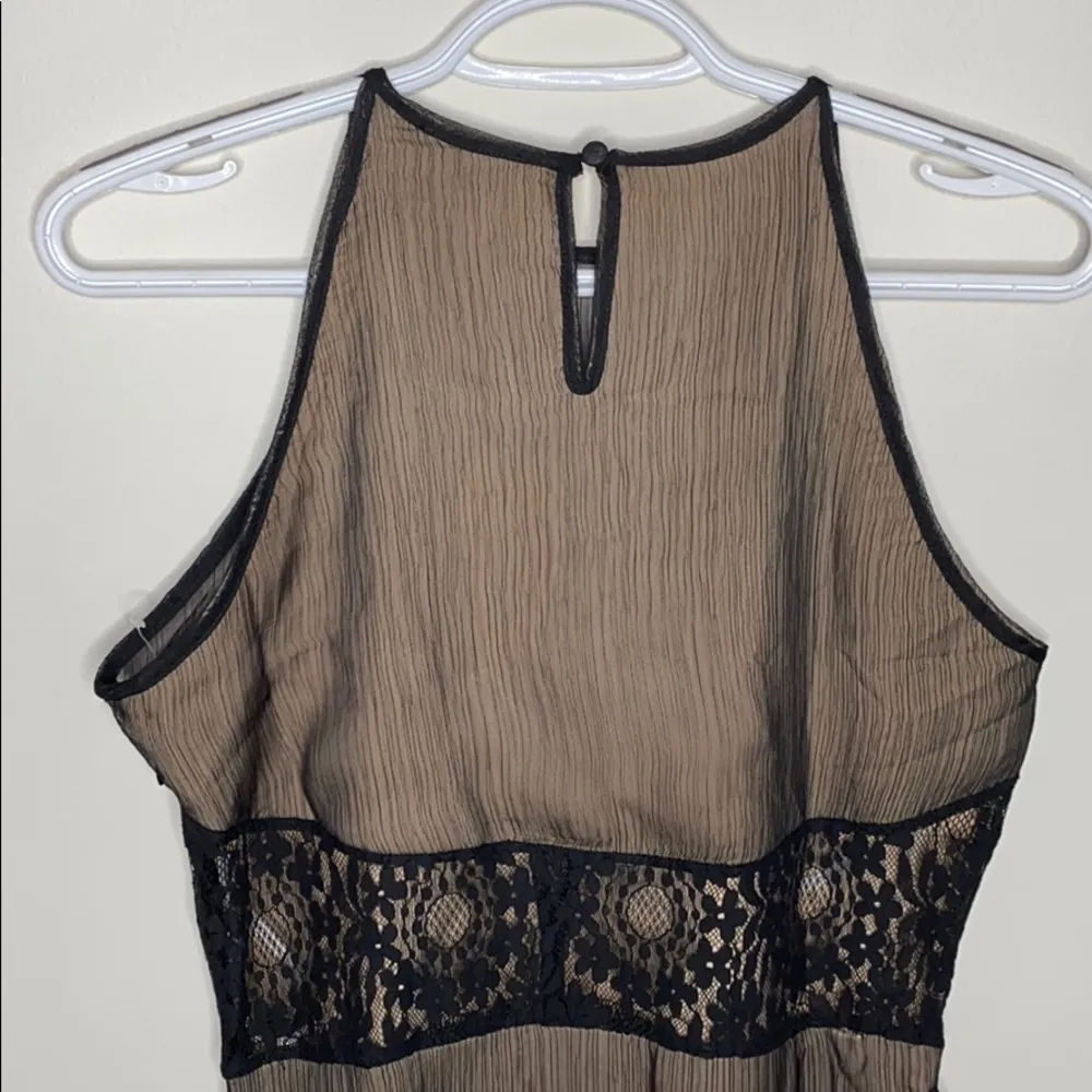 Foxiedox Tristan Lace & Chiffon black maxi dress size L - Image 9