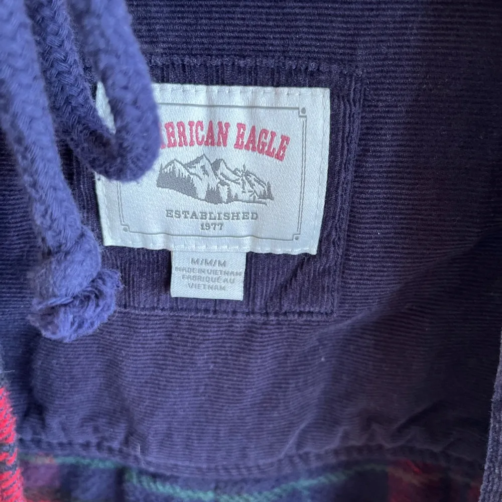 American Eagle AE hooded flannel cozy! - Image 2